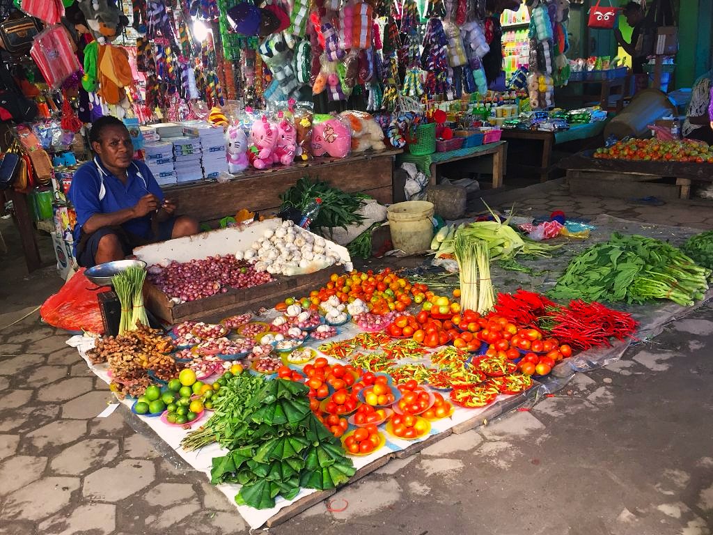 Market in Manokwari